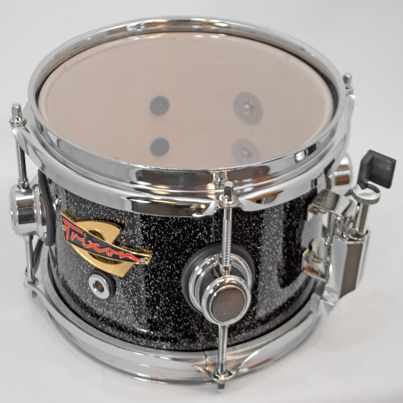 Elite Popcorn Snare Drum - Black Sparkle
