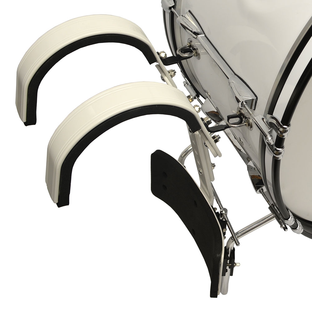 Field Series Marching Bass Drum 20x14 - White