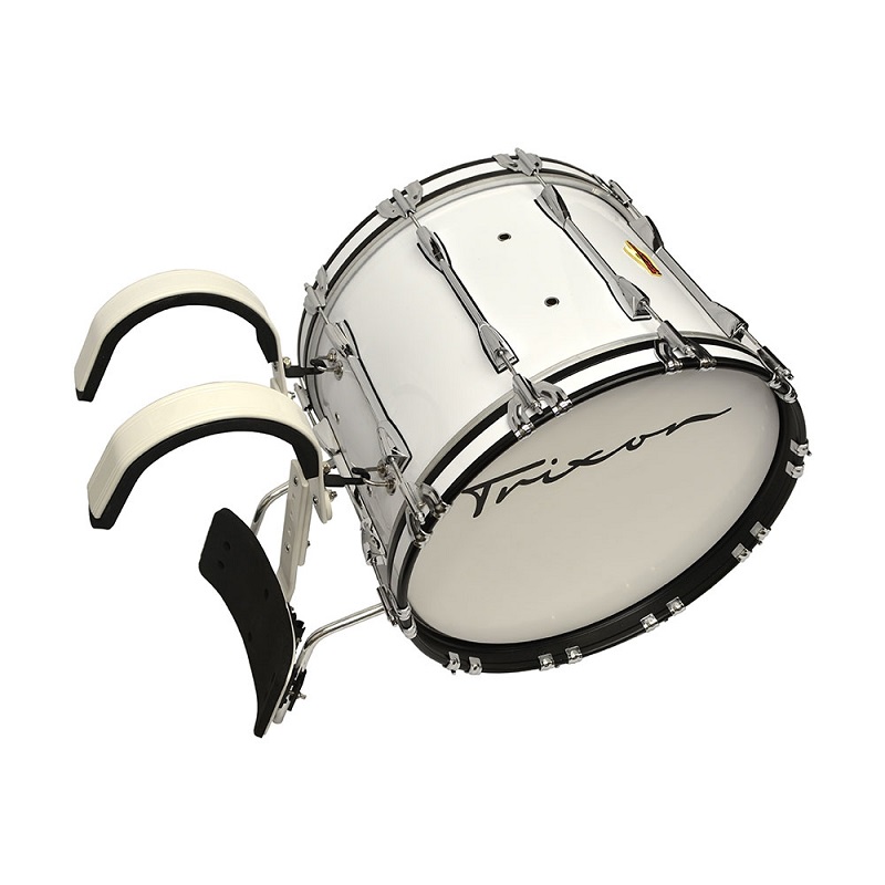 Field Series Marching Bass Drum 26x14 - White
