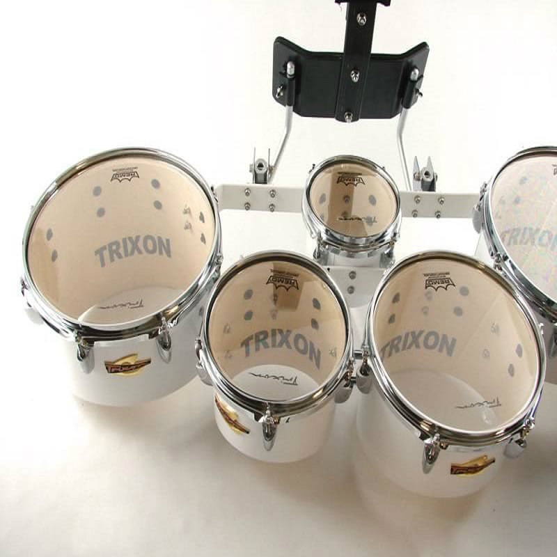 Field Series Tenor Marching Toms - Set Of 5 - White